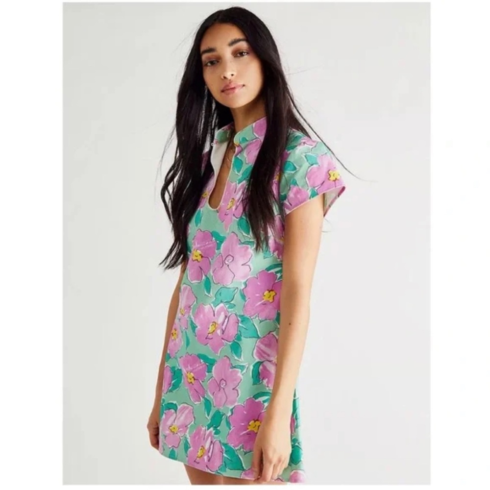 Rixo floral dress